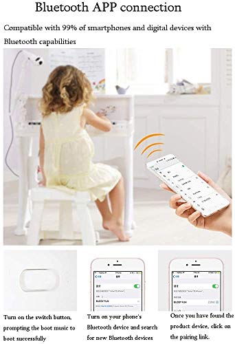 XINRUIBO Piano para niños, clásico 30 Llave Mini Mini bebé Piano Juguete de Piano con micrófono de Banco Mini Juguete Musical para niño Piano Infantil (Color : White)