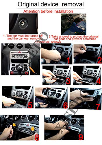 XISEDO In-Dash Android 9.0 Autoradio 9" Radio de Coche 4G RAM 64G ROM Car Radio Estéreo de Automóvil para Peugeot 308 (2008-2010) Soporte Control del Volante, RDS, Bluetooth, WiFi (Autoradio) XISEDO In-Dash Android 9.0 Autoradio 9" Radio de Coche 4G RAM 64G ROM Car Radio Estéreo de Automóvil para Peugeot 308 (2008-2010) Soporte Control del Volante, RDS, Bluetooth, WiFi (Autoradio)