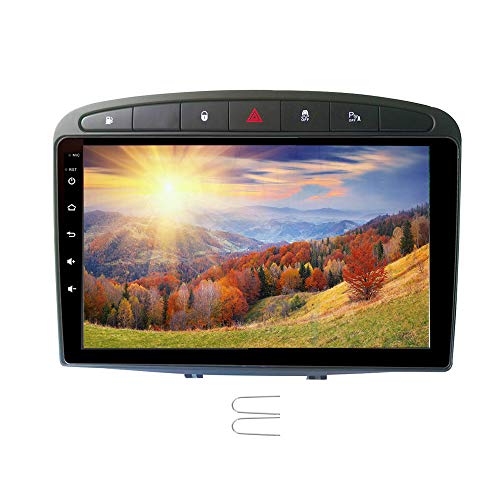 XISEDO In-Dash Android 9.0 Autoradio 9" Radio de Coche 4G RAM 64G ROM Car Radio Estéreo de Automóvil para Peugeot 308 (2008-2010) Soporte Control del Volante, RDS, Bluetooth, WiFi (Autoradio) XISEDO In-Dash Android 9.0 Autoradio 9" Radio de Coche 4G RAM 64G ROM Car Radio Estéreo de Automóvil para Peugeot 308 (2008-2010) Soporte Control del Volante, RDS, Bluetooth, WiFi (Autoradio)