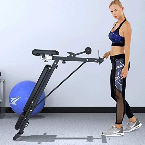 XiYou Banco de Pesas Ajustable, Plegable, Entrenamiento con Mancuernas, Barra para piernas, Silla Romana, Equipo de Ejercicios, Abdominales, Mancuernas para el hogar