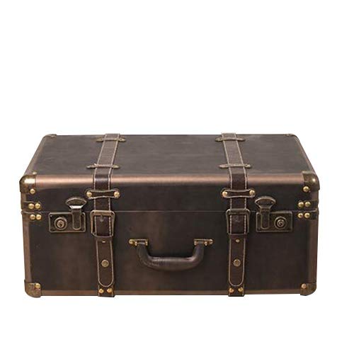 XJJUN Maleta Vintage Cartón Maleta Estilo Antiguo Usado For Accesorios De Fotografía Muebles De Bar Remaches De Metal Fuerte Capacidad De Carga, 3 Tamaños Compra Combinada XJJUN Maleta Vintage Cartón Maleta Estilo Antiguo Usado For Accesorios De Fotografía Muebles De Bar Remaches De Metal Fuerte Capacidad De Carga, 3 Tamaños Compra Combinada