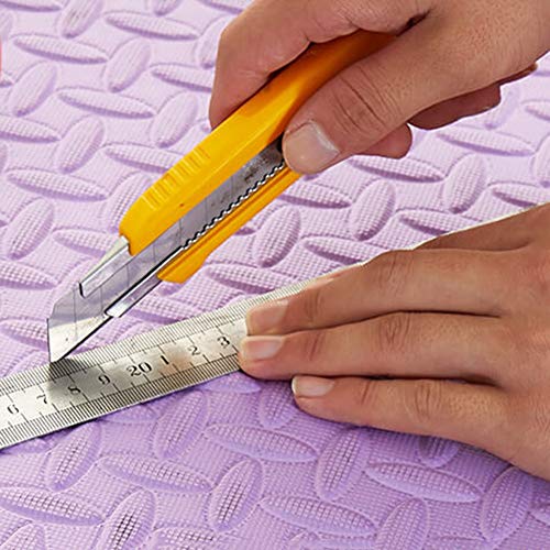 XJJUN Suelos De Gimnasio Alfombrilla for Gatear Antideslizante Impermeable Alfombra De Goma Suave Sala EDUCACIÓN FÍSICA Colchoneta De Gimnasia Combinación Libre, 10 Colores