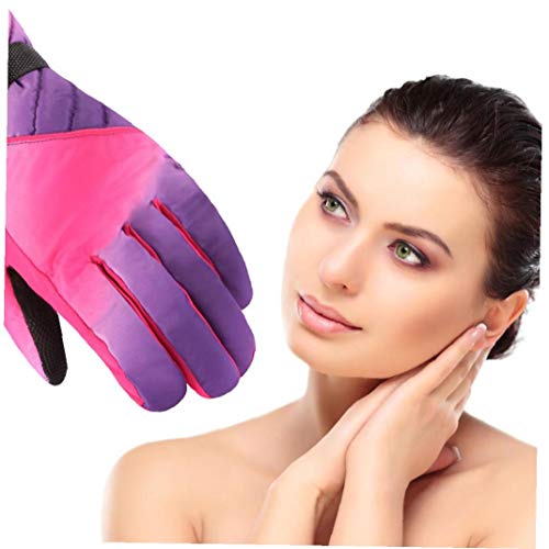 XKJFZ 1 Par Mujeres Pantalla táctil a Prueba de Viento Manoplas térmicas de conducción manopla Mitones Ciclismo Guantes para esquí de montaña Que recorre Rose Red Winter Suministros Calientes XKJFZ 1 Par Mujeres Pantalla táctil a Prueba de Viento Manoplas térmicas de conducción manopla Mitones Ciclismo Guantes para esquí de montaña Que recorre Rose Red Winter Suministros Calientes