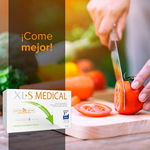 XL-S Medical Captagrasas para Perder Peso - Capta 28% de la Grasa Ingerida1 - Comprimidos para Adelgazar - Pack 2 x 180 Comprimidos, 2 Mes de Tratamiento XL-S Medical Captagrasas para Perder Peso - Capta 28% de la Grasa Ingerida1 - Comprimidos para Adelgazar - Pack 2 x 180 Comprimidos, 2 Mes de Tratamiento