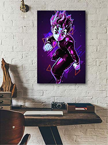 Xlcsomf Lienzo decorativo para pared con diseño de anime Jojo de aventura extraña de Jojo para póster de 30,48 x 45,72 cm, para arte de pared, estirado y listo para colgar