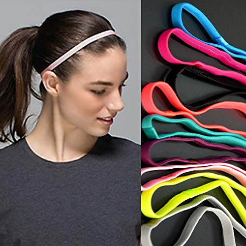 Xlin 2pcs Yoga Correr: Cinta de Cabeza Banda for el Cabello Yoga Deportivo Fútbol elástico Antideslizante Banda de Sudor Gimnasio Sport Accesorios de la Venda de la Yoga (Color : Blue) Xlin 2pcs Yoga Correr: Cinta de Cabeza Banda for el Cabello Yoga Deportivo Fútbol elástico Antideslizante Banda de Sudor Gimnasio Sport Accesorios de la Venda de la Yoga (Color : Blue)