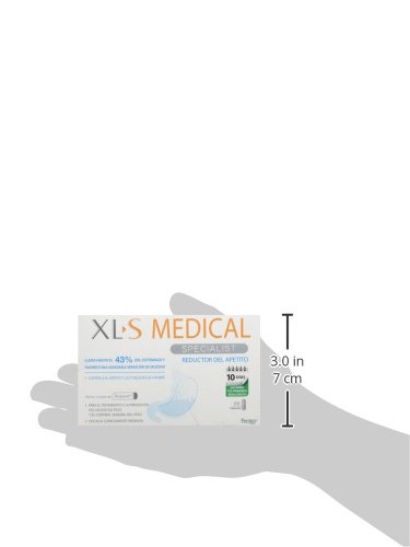 XLS Medical - Cápsulas reductoras del apetito. Tratamiento y prevención del exceso de peso y control general del peso