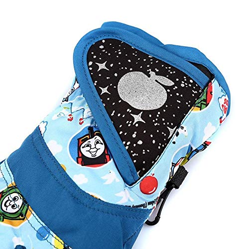 Xme Guantes de Invierno para niños de 3-5 años, Guantes Gruesos Impermeables, Guantes de esquí para Patinaje al Aire Libre Resistentes al frío