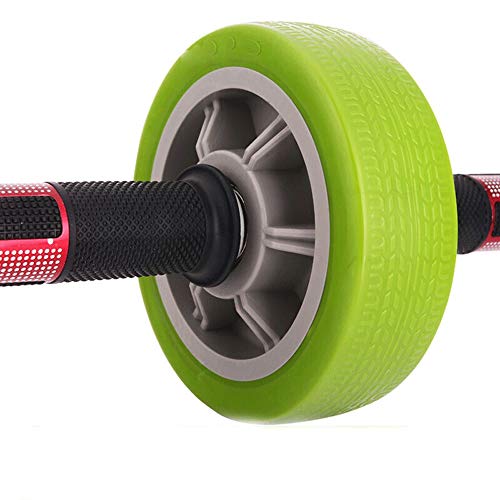 XMGJ Rueda Abdominal, casero de la Aptitud Hombres y Mujeres de Ruedas Equipo de la Aptitud de Gama Alta de una Sola Rueda de Doble rodamiento de Rodillos de energía Verde Abdominales (Color : Green) XMGJ Rueda Abdominal, casero de la Aptitud Hombres y Mujeres de Ruedas Equipo de la Aptitud de Gama Alta de una Sola Rueda de Doble rodamiento de Rodillos de energía Verde Abdominales (Color : Green)