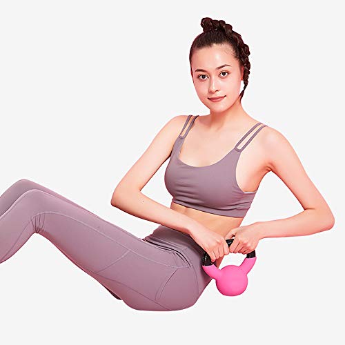 XMH Mancuernas Kettlebell, Kettlebell De Hierro Fundido, Kettlebell De Peso Pesado para Pesas De Entrenamiento De Fuerza Y Cardio, para Gimnasio En Casa, Fitness Y Entrenamiento con Pesas,18kg