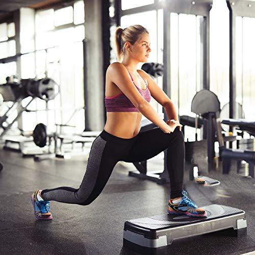 XN8 Step Fitness - aeróbic escalón - Paso aeróbico Ajustable - Fitness Step para Ejercicios en casa XN8 Step Fitness - aeróbic escalón - Paso aeróbico Ajustable - Fitness Step para Ejercicios en casa
