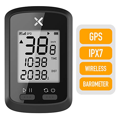 XOSS G GPS Ciclismo Ordenador Inalámbrico Bicicleta Velocímetro Odómetro Ciclismo Rastreador Impermeable Bicicleta de Carretera MTB Bicicleta Bluetooth (G)