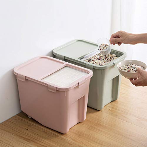 XPHZHQ-box Caja Caja De Almacenamiento De La Cocina Caja De Almacenamiento De Alimentos Rueda PláStica DoméStica A Prueba De Insectos A Prueba De Humedad Puede Contener 10 Kg - Taza De Pesaje + XPHZHQ-box Caja Caja De Almacenamiento De La Cocina Caja De Almacenamiento De Alimentos Rueda PláStica DoméStica A Prueba De Insectos A Prueba De Humedad Puede Contener 10 Kg - Taza De Pesaje +
