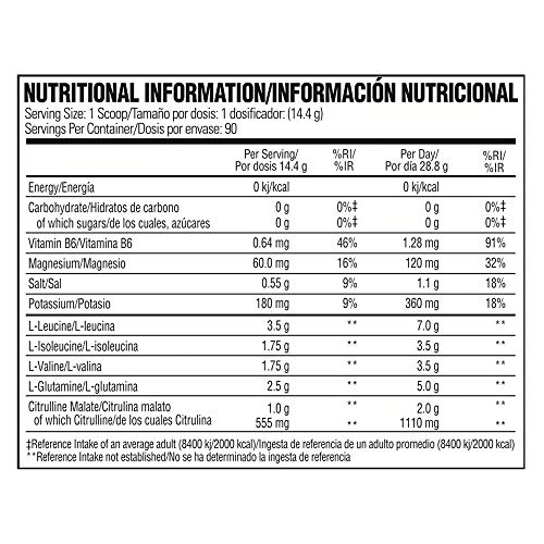 XTEND Original - Suplemento de BCAA en polvo - Cóctel de frutas | Aminoácidos de cadena ramificada | 7 g de BCAA con electrolitos para una mayor hidratación y recuperación | 90 raciones