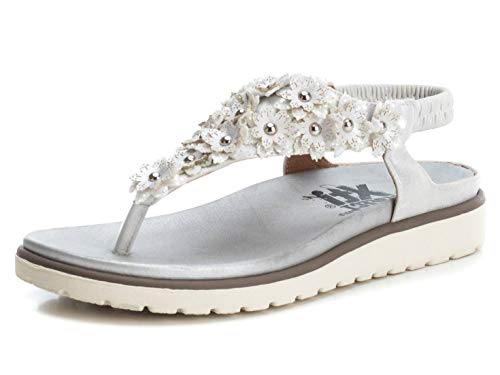 XTI Sandalia Esclava XTI048876 para Mujer Blanco 38 XTI Sandalia Esclava XTI048876 para Mujer Blanco 38