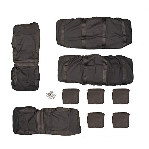 XtremeAuto® - Fundas clásicas para asientos de coche, fundas frontales y traseras con reposacabezas XtremeAuto® - Fundas clásicas para asientos de coche, fundas frontales y traseras con reposacabezas