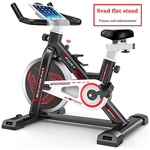 Xue Bicicletas de Interior Bici de la Correa de accionamiento fijos, Bicicleta estática con el Monitor LCD de Inicio Cardio Entrenamiento Bicicleta de formación-Negro Xue Bicicletas de Interior Bici de la Correa de accionamiento fijos, Bicicleta estática con el Monitor LCD de Inicio Cardio Entrenamiento Bicicleta de formación-Negro