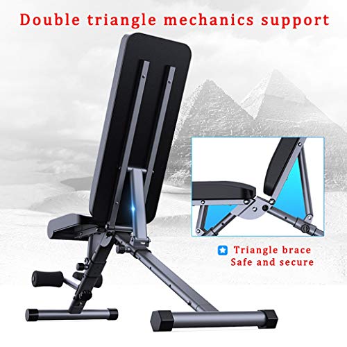 XUEYAN Mancuerna Banco Plegable, Cubierta Silla Ajustable Aptitud, Profesional Silla Romana Multifuncional, Equipo Abdominal Fitness, Gimnasia Junta supino Rutina de Ejercicio XUEYAN Mancuerna Banco Plegable, Cubierta Silla Ajustable Aptitud, Profesional Silla Romana Multifuncional, Equipo Abdominal Fitness, Gimnasia Junta supino Rutina de Ejercicio