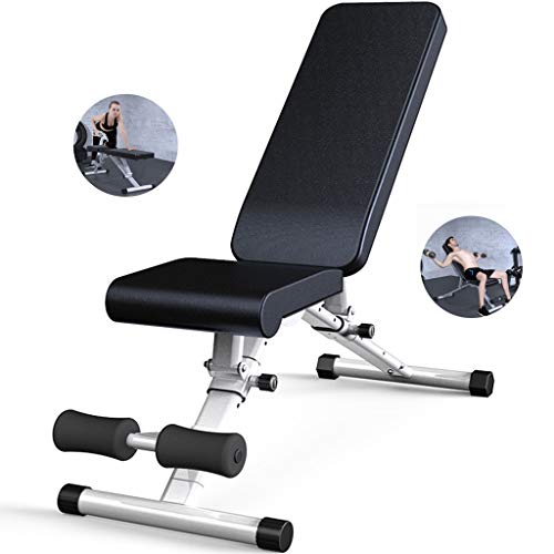 XUEYAN Mancuerna Banco Plegable, Cubierta Silla Ajustable Aptitud, Profesional Silla Romana Multifuncional, Equipo Abdominal Fitness, Gimnasia Junta supino Rutina de Ejercicio