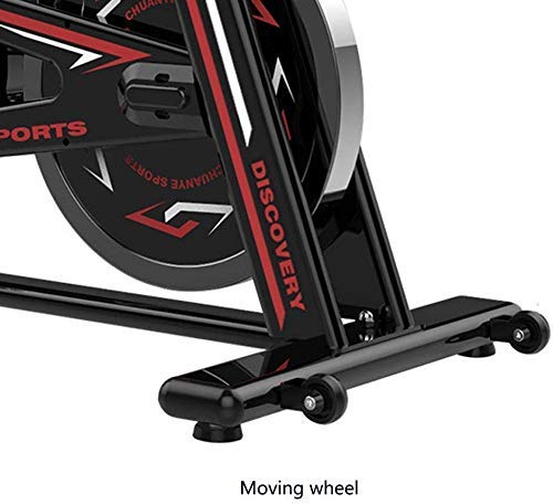 XUSHEN-HU Ciclismo Indoor bicicleta estática, Ciclos estudio de ejercicio de entrenamiento Máquinas cardiovasculares Actividades de interior, asiento ajustable Manillar máxima de 100 kg Capacidad de c XUSHEN-HU Ciclismo Indoor bicicleta estática, Ciclos estudio de ejercicio de entrenamiento Máquinas cardiovasculares Actividades de interior, asiento ajustable Manillar máxima de 100 kg Capacidad de c