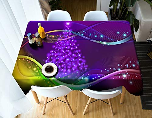 XXDD Diseño Creativo 3D Moda Línea Colorida Mantel Patrón de Fuegos Artificiales Mantel Rectangular Decoración del hogar A2 150x210cm XXDD Diseño Creativo 3D Moda Línea Colorida Mantel Patrón de Fuegos Artificiales Mantel Rectangular Decoración del hogar A2 150x210cm