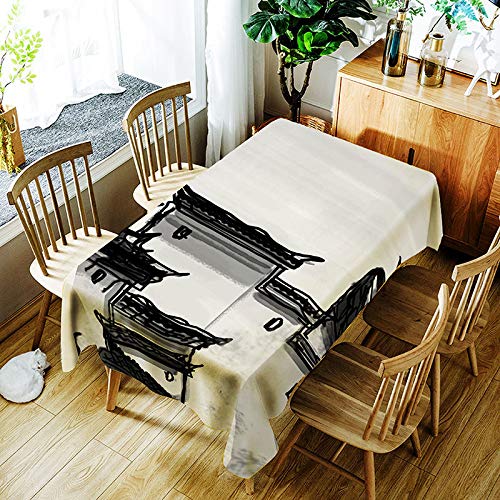 XXDD Manteles de libélula de Loto Chino 3D líneas Coloridas impresión Digital Cubierta de Mantel Impermeable para niños A10 135x160cm XXDD Manteles de libélula de Loto Chino 3D líneas Coloridas impresión Digital Cubierta de Mantel Impermeable para niños A10 135x160cm