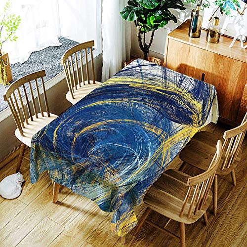 XXDD Manteles de libélula de Loto Chino 3D líneas Coloridas impresión Digital Cubierta de Mantel Impermeable para niños A10 135x160cm XXDD Manteles de libélula de Loto Chino 3D líneas Coloridas impresión Digital Cubierta de Mantel Impermeable para niños A10 135x160cm