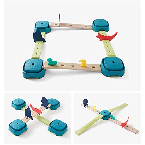 XXSLY Viga de Equilibrio para niños, Mejora la Agilidad de coordinación, Juego Activo, Juguete sensorial, Tablas de Equilibrio para niños, niñas, Regalo de Fiesta