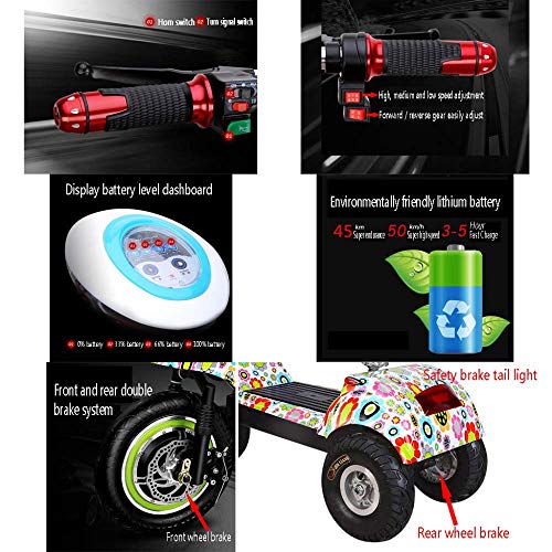 XYDDC Mini Scooter eléctrico Plegable portátil para Adultos/Ancianos Viajes de Placer Scooter eléctrico Plegable de Litio de la batería del Triciclo,D XYDDC Mini Scooter eléctrico Plegable portátil para Adultos/Ancianos Viajes de Placer Scooter eléctrico Plegable de Litio de la batería del Triciclo,D