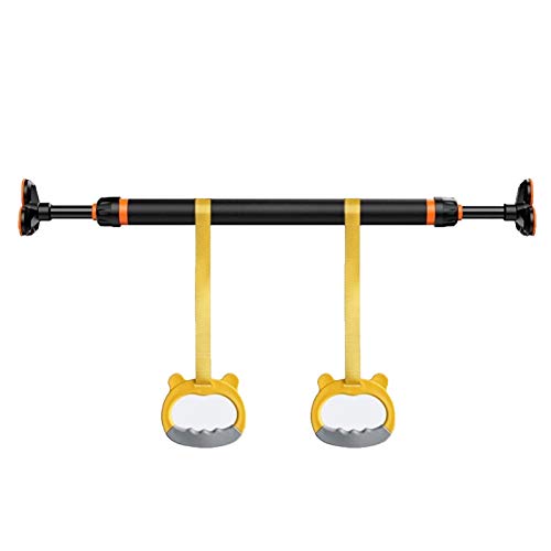 XYW Barras de Pull-up Puerta Ajustable Barras horizontales - Punch-Free Houseal Wall Indom Pull-Ups Anillo Niños Fitness Puerta Telescópica Polo fácil de Montar (Size : 90-115cm)