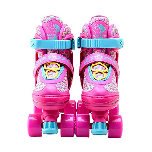 XYW Doodle Design Patines De Ruedas Ajustables para Niñas Y Niños,Divertido para Niñas Y Niños,Rosado,S XYW Doodle Design Patines De Ruedas Ajustables para Niñas Y Niños,Divertido para Niñas Y Niños,Rosado,S