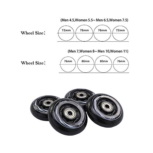 XYW Patines en Linea para Hombres y Mujeres,Patines ABEC-7 Patines de Ruedas Transpirables y Cómodos para Niños y Adultos,36 XYW Patines en Linea para Hombres y Mujeres,Patines ABEC-7 Patines de Ruedas Transpirables y Cómodos para Niños y Adultos,36