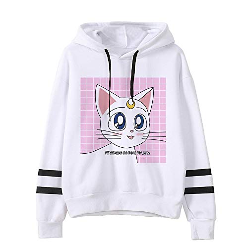 XYXZGM Sudadera con Capucha De Gato para Mujer De Moda De Dibujos Animados Coreano Harajuku Estilo Femenino Kawaii 90S Ropa Sudadera con Capucha Ropa De Gato Sudaderas con Capucha para Niñas-802_L XYXZGM Sudadera con Capucha De Gato para Mujer De Moda De Dibujos Animados Coreano Harajuku Estilo Femenino Kawaii 90S Ropa Sudadera con Capucha Ropa De Gato Sudaderas con Capucha para Niñas-802_L