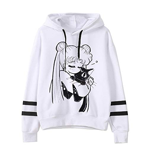 XYXZGM Sudadera con Capucha De Gato para Mujer De Moda De Dibujos Animados Coreano Harajuku Estilo Femenino Kawaii 90S Ropa Sudadera con Capucha Ropa De Gato Sudaderas con Capucha para Niñas-802_L XYXZGM Sudadera con Capucha De Gato para Mujer De Moda De Dibujos Animados Coreano Harajuku Estilo Femenino Kawaii 90S Ropa Sudadera con Capucha Ropa De Gato Sudaderas con Capucha para Niñas-802_L