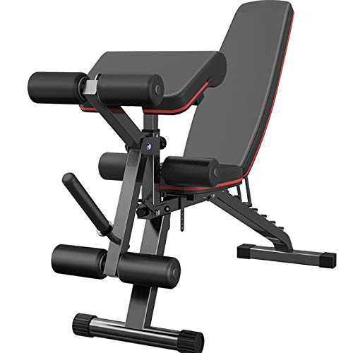XYZCUP Banco de Pesas Plegable Multifuncional Banco Abdominales Abdominales, Banco de Peso Entrenamiento de bíceps en Press de banca Inclinado,Adecuado para familias, Unidades, gimnasios. XYZCUP Banco de Pesas Plegable Multifuncional Banco Abdominales Abdominales, Banco de Peso Entrenamiento de bíceps en Press de banca Inclinado,Adecuado para familias, Unidades, gimnasios.