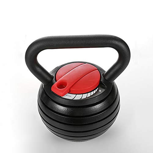 XYZCUP Kettlebell Peso Regulable Pesas Rusas Hierro Fundido De 10 A 40 Libras, Pesa Rusa Multifuncional Y PortáTil, Aplicable A Varias Escenas Y Personas.