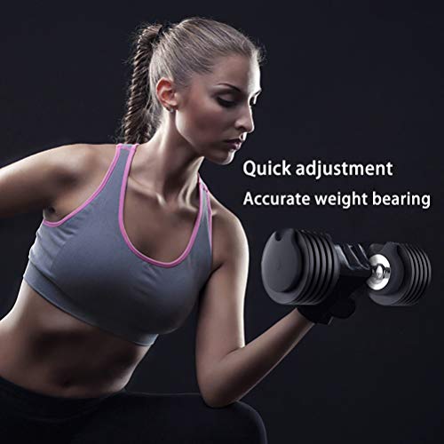 XYZLEO Mancuernas Hombres Mujer Mancuernas Ajustables Inteligente Aptitud Dumbells AutomáTico 10 Engranajes 1S RáPido Pesas AnticorrosióN Mancuernas XYZLEO Mancuernas Hombres Mujer Mancuernas Ajustables Inteligente Aptitud Dumbells AutomáTico 10 Engranajes 1S RáPido Pesas AnticorrosióN Mancuernas