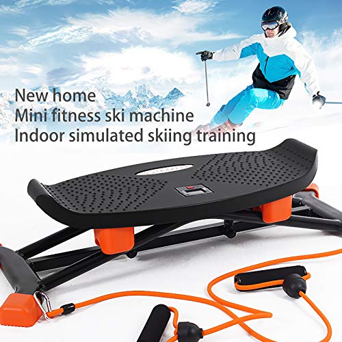 XYZLEO Mini Esqui Interior Simular Esquí Real Tabla De Equilibrio Antideslizante Perder Peso Adelgazar EsquíS Fitness Silencio EsquíS Fitness Ejercicio Aerobico Equipo De Entrenamiento