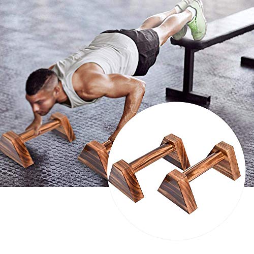 Y-H Push Up Barras para entrenamiento en casa, equipo de ejercicio con paralletas antideslizantes para equipos de calistenia para suelo