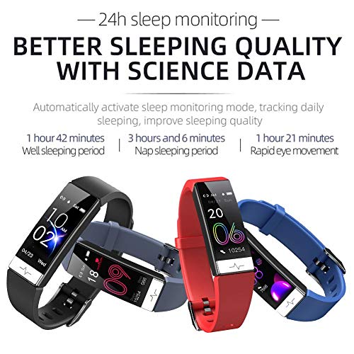 Y91 Pulsera Inteligente IP68 Reloj Inteligente a Prueba de Agua Recordatorio de Mensaje Pulsera Bluetooth 4.0 para Android 4.4 iOS 9.0 Pulsera Anterior-Violet