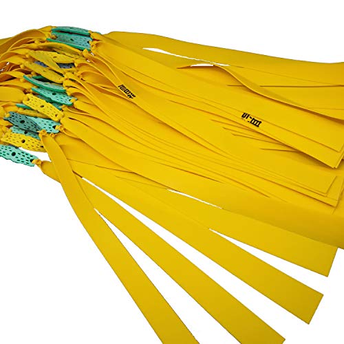 YAAVAAW 6pcs Bandas de Goma tirachinas Planas,Cuerdas de Caza de Repuesto,Tiras de Repuesto para catapultas de Caza de Goma,Bandas de Goma duraderas para tirachinas YAAVAAW 6pcs Bandas de Goma tirachinas Planas,Cuerdas de Caza de Repuesto,Tiras de Repuesto para catapultas de Caza de Goma,Bandas de Goma duraderas para tirachinas