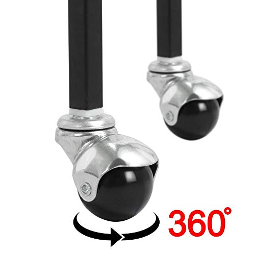Yaheetech Jaula para Pájaros Jaula con Soporte Ruedas para Canarios Jaula Mascota 46 x 35 x 158,5 cm Yaheetech Jaula para Pájaros Jaula con Soporte Ruedas para Canarios Jaula Mascota 46 x 35 x 158,5 cm