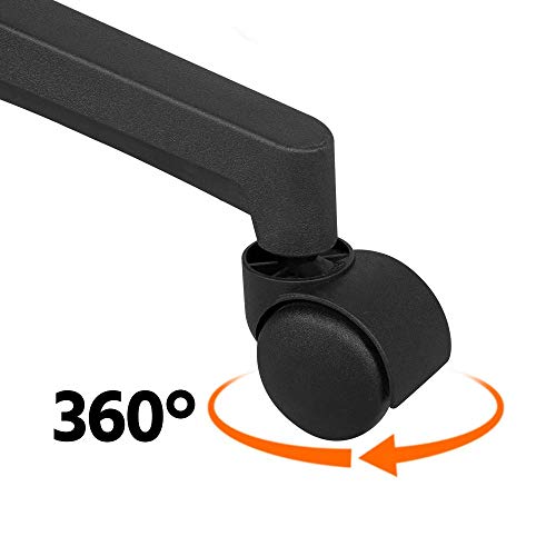 Yaheetech Silla de Oficina Silla Escritorio Ergonómica Silla Giratoria con Respaldo Altura Ajustable con Ruedas Yaheetech Silla de Oficina Silla Escritorio Ergonómica Silla Giratoria con Respaldo Altura Ajustable con Ruedas