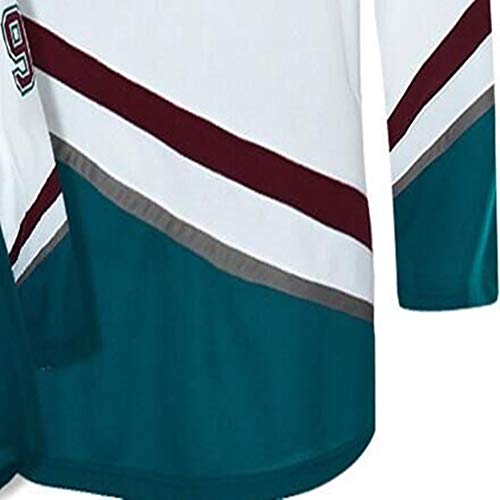 Yajun Charlie Conway #96 Mighty Ducks Película Camisetas Hockey Jersey sobre Hielo NHL Hombre Ropa Respirable T-Shirt de Manga Larga,M