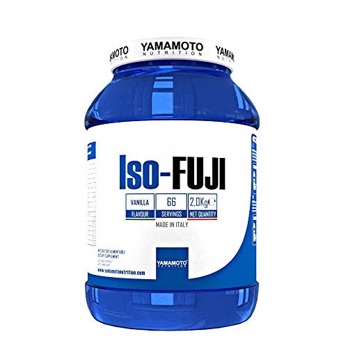 Yamamoto Nutrition Iso-Fuji Aisló Proteínas de Suero de Leche Ultra Filtradas, Sabor a Vainilla - 2000 gr