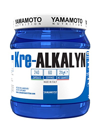 Yamamoto Nutrition Kre-Alkalyn Suplemento Alimenticio de Creatina Kre-Alkalyn - 240 Cápsulas