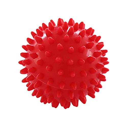 Yamkas Bola de Masaje Punta 6cm | Masajeador Pies, Espalda, Cuello | Pelota de Lacrosse | Spike Massage Ball Fascitis Plantar (Red, 6,5cm) Yamkas Bola de Masaje Punta 6cm | Masajeador Pies, Espalda, Cuello | Pelota de Lacrosse | Spike Massage Ball Fascitis Plantar (Red, 6,5cm)