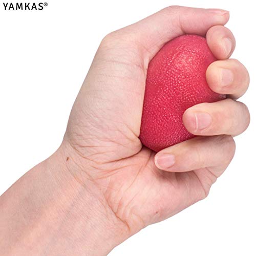 Yamkas Pelota Antiestres | Bola Anti Estres Adultos | Pelotas, Bolas Rehabilitacion | Stress Ball para Ejercicio Mano y Dedos