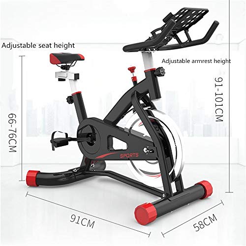 Yamyannie Bicicletas de Ejercicio El Ejercicio de Interior de múltiples Funciones de la Bici Vertical Bicicleta Puede ser Usado for de Interior Gimnasio en casa para Fitness