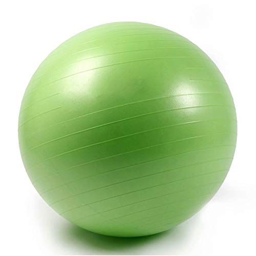 YANGJUNXI - Pelota de ejercicio para embarazo, antiráfagas y antideslizante, con bomba rápida, accesorios de gimnasio, pelotas de ejercicio, bolas de nacimiento con bola de bomba, color verde, 103 cm